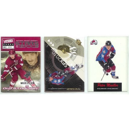 Peter Mueller 9x card lot incl Inserts