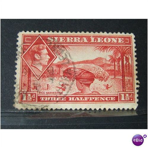 sierra leone SG 190 USED