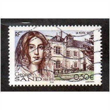 FRA 2004 50c 'G. SAND' FINE USED (EBID20499)