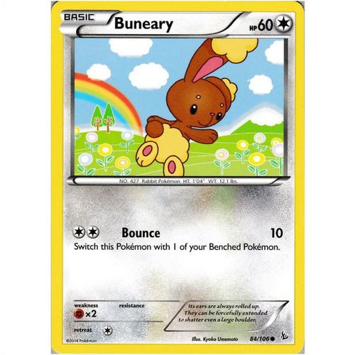 Pokemon XY Flashfire - #84/106 - Buneary