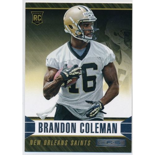 2014 Panini Rookies & Stars #113 Brandon Coleman RC New Orleans Saints