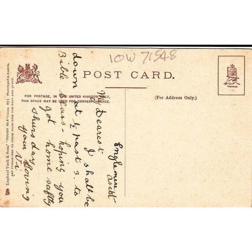Artist Drawn West Cowes Isle of Wight Postcard (IOW71548)