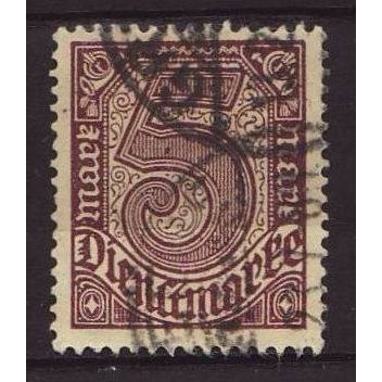 Germany 1920 SG O136 Used - Official (D-314)