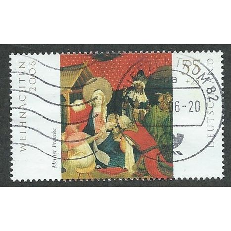 GER 2006 55c+25 'CHRISTMAS ' FINE USED (EBID48-558)