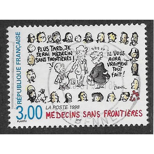 FRA 1998 3F 'MEDICINS SANS FRONTIERES' FINE USED (EBID55-718)