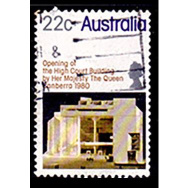 Australia 1980 High Court 22c Used Stamp..