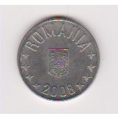 Romania 10 Bani 2008 EF