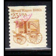 Used 2136 25c Bread Wagon Fine CNS 2 PA5999