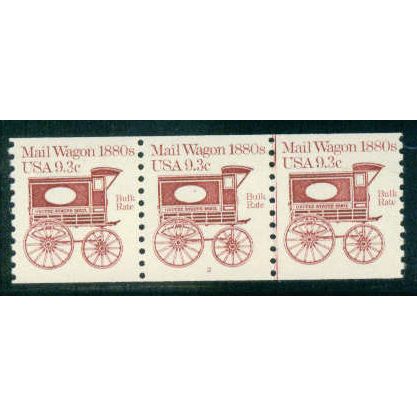 1903 9.3c Mail Wagon Fine MNH Dry Gum PNC 2/3 A02136