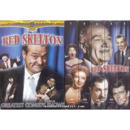 Red Skelton Greatest Comedy Shows, Collector 5 Pack VHS Series