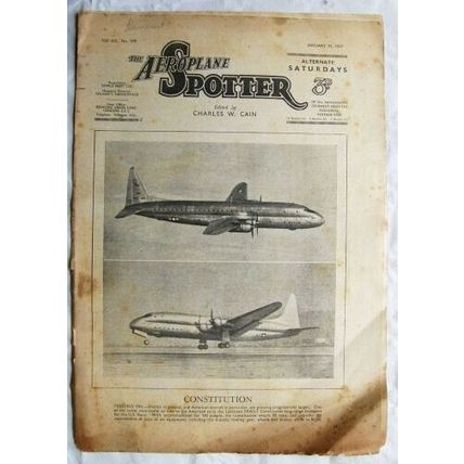 1947 The Aeroplane Spotter, Vol. VIII, No. 179