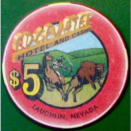Edgewater. $5 Casino Chip. Laughlin, NV. L96.