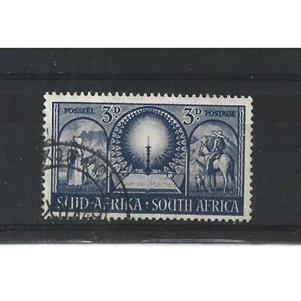 SouthAfrica.SG133 3d Bible,Candle and Voortrekkers.Fine Used.Aug25