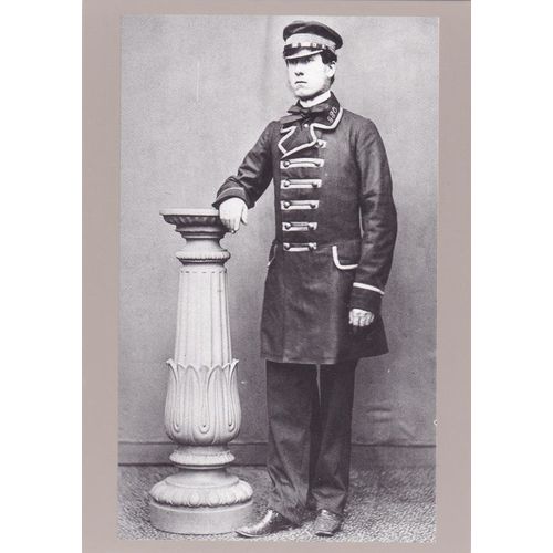 Reproduction Post Office Mail Guard 1861 Postcard (PO195)