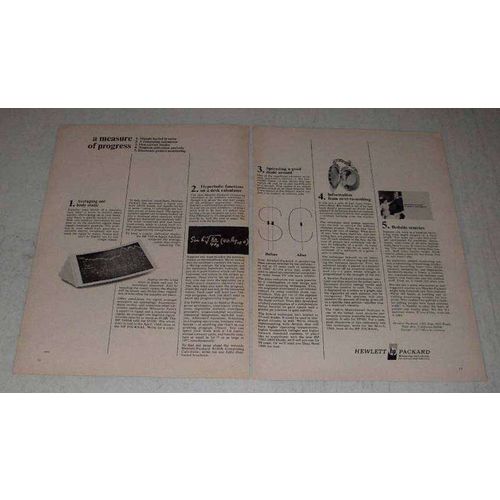1969 Hewlett-Packard Ad - 5400A Multichannel Analyzer