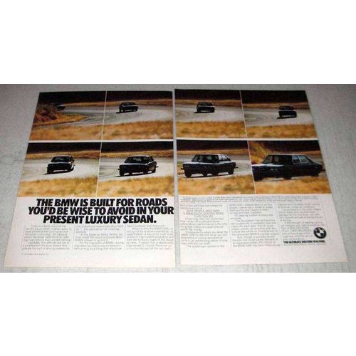 1978 BMW 528i Ad - Roads You'd Be Wise to Avoid