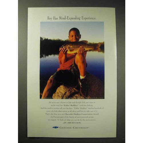 1995 Chevrolet Outdoor Conservation Award Ad