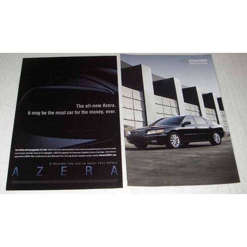 2006 Hyundai Azera Car Ad - Most For the Money