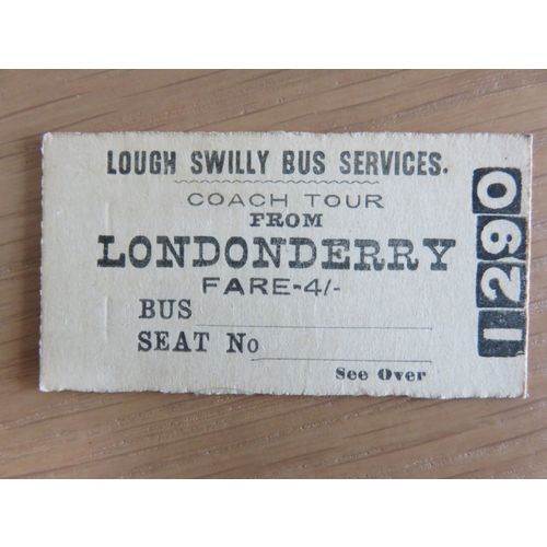 Lough Swilly Bus Services Rom Londonderry 4/ Bus Ticket