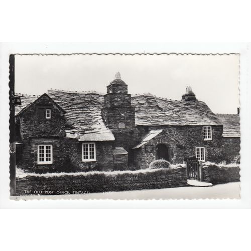 The Old Post Office Tintagel Cornwall RP Postcard 41972