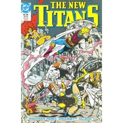 New Teen Titans (Vol 2) # 058 NM MODERN AGE COMICS
