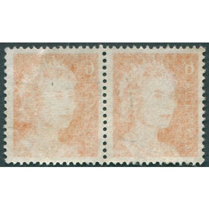 Australia 1970 6c orange Offset variety SG 387a used
