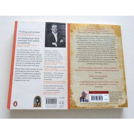 2 HISTORICAL NON-FICTION PAPERBACKS BY THOMAS PENN & JOHN JULIUS NORWICH