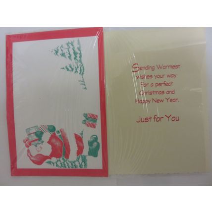 Dear Nan And Grandad Merry Christmas Teddy Bears Post Box Portrait Vantage Card