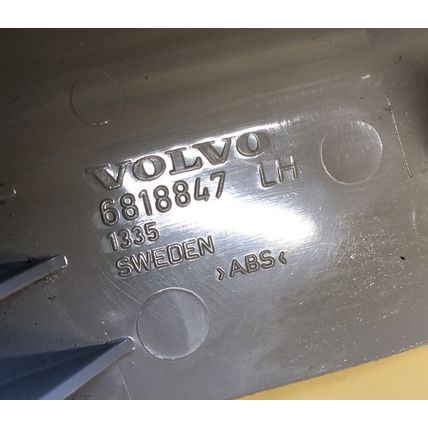 Volvo 850R 850 S70 V70 V70R Front Seat Track Cover Trim Bezel Oak Gray 6818847