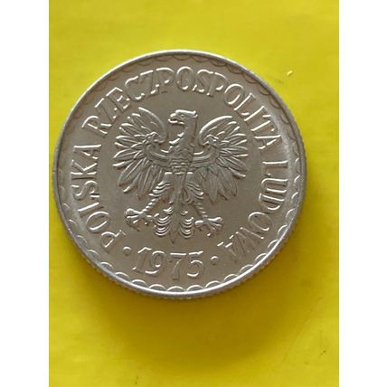 Umlaufmünze Polen 1 Zloty 1975 o Mz
