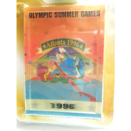 Olympic Summer Games 1996 Limited edition collectors Pin-Cards Izzy ROWING