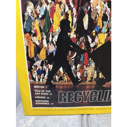National Geographic Magazine July 1994 Recycling - Vintage Collectable p2