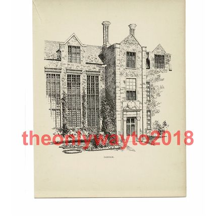Parham, Sussex, Book Illustration (Print), 1903