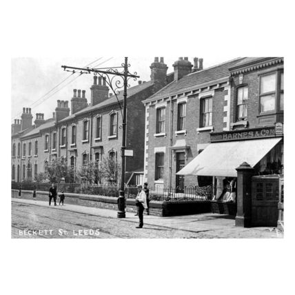 pt2531 - Barnes & Co Shop , Beckett Street , Leeds , Yorkshire - print 6x4