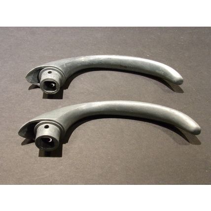 Vintage Mopar Art Deco Door Handles Rat Rod Pair Dodge Chrysler Plymouth