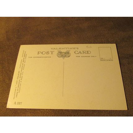 1940's fr Postcard - Rock Gardens Happy Valley, Llandudno - Artist A237