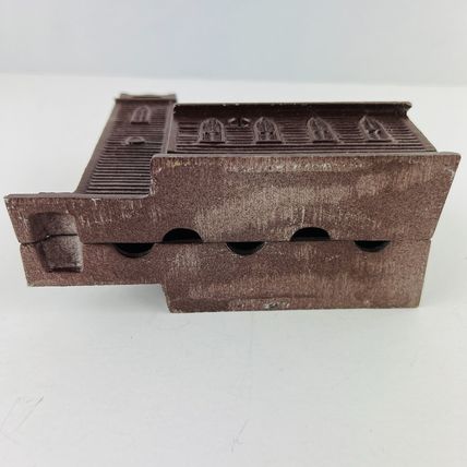 Little Brown Church Metal Bank 1950s EAMES ERA