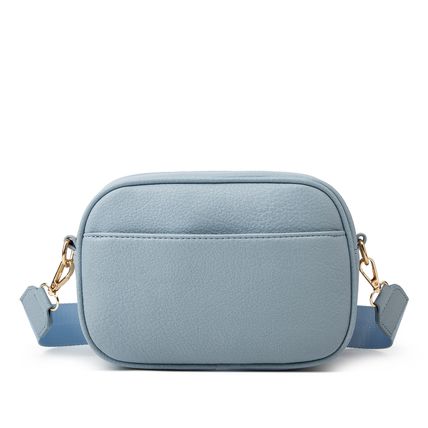 Women's Small Classy Crossbody Purse Leather Satchel Bags Blue