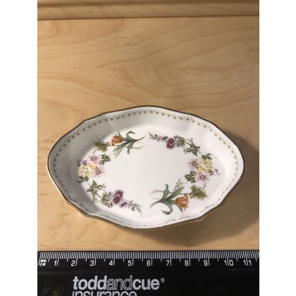 Wedgwood Bone China 'Mirabelle' Small Oval Trinket Dish
