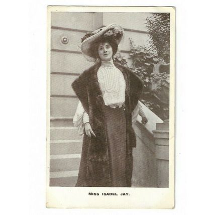 Miss Isabel Jay RP Postcard.