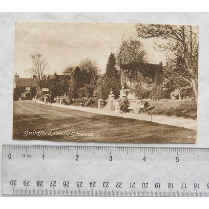 1920 postcard Guildford Castle Grounds