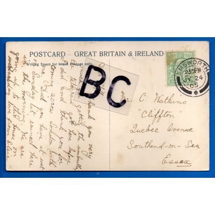 Postcard Stanstead House Westbourne Sussex Nr Emsworth Havant Chichester