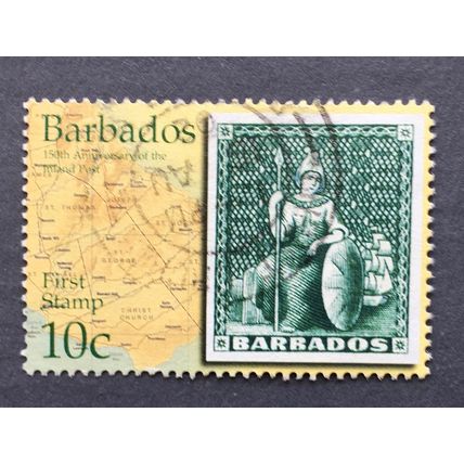 Barbados 2002 150th Anniversary of the Inland Postal Service SG 1207 10c