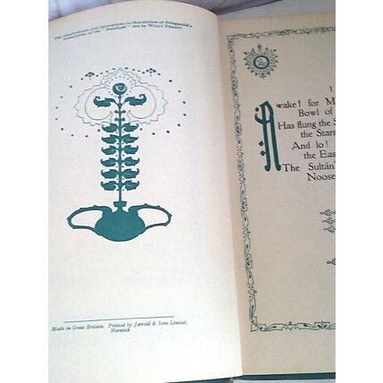 Rubaiyat of Omar Khayyam by Edward Fitzgerald Illustrations by Willy Pogany