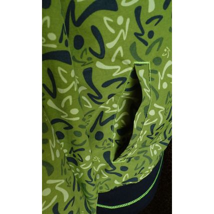 Zumba Camouflage Hooded Jacket Zip up Small UK 10