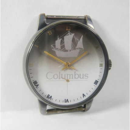 Vintage Big Case ZIM COLUMBUS / Baltica 15j Wristwatch 2602 USSR Soviet watch