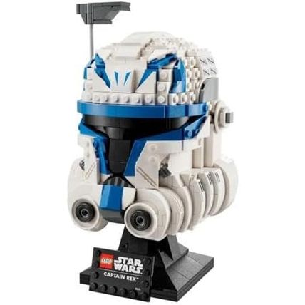 LEGO Star Wars Captain Rex Helmet Building Set, the Clone Wars Collectible Model