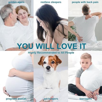 CHOKIT Queen Mattress Topper, Extra Thick Pillow Top Mattress Pad for Back Pain