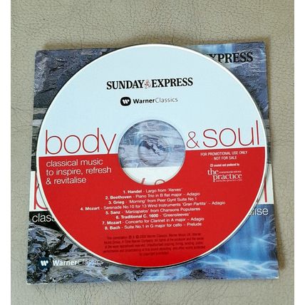 Body & Soul - Promotional CD from the Sunday Express *