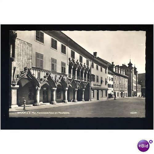 Austria BRUCK Kornmesserhaus Postcard by Ledermann (42291)